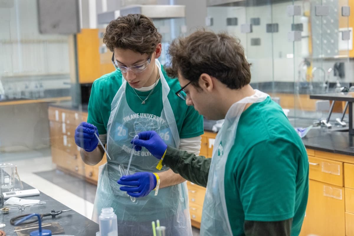 2026 Tulane Science Olympiad Invitational